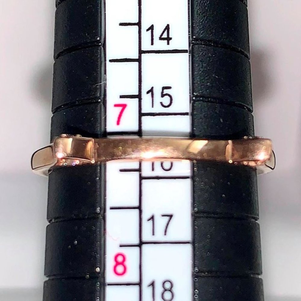 10K Rose Gold Diamond Ring (0.03ct) - Picture 3 of 6